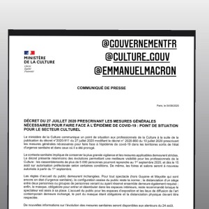 M. Pokora passe un coup de gueule envers le gouvernement et ses mesures "impossibles" au sujet des concerts, le 5 août 2020 sur Instagram.