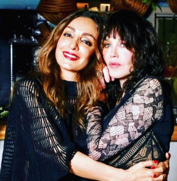 Hala Tayah et Isabelle Adjani. Juin 2018.