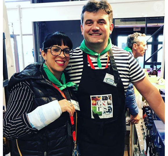 Pierre et Frédérique de "L'amour est dans le pré" au Salon de l'agriculture - Instagram, 24 février 2019