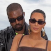 Kanye West, Kim Kardashian et leurs 4 enfants, North, Saint, Chicago et Psalm. Juin 2020.