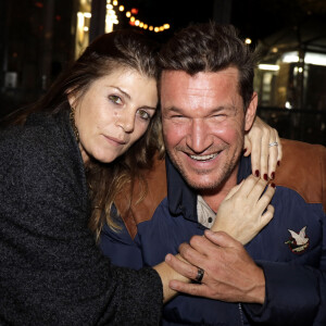 Exclusif - Benjamin Castaldi avec sa femme Aurore Aleman - Sortie livre de Valérie Bénaïm à la librairie Eyrolles à Paris le 13 octobre 2019. © Cédric Perrin /Bestimage