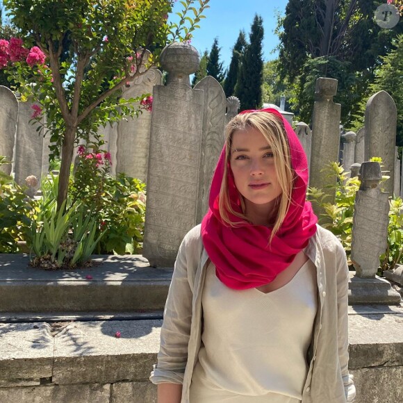 Amber Heard en vacances en Turquie, août 2020.