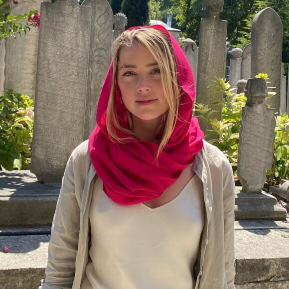 Amber Heard en vacances en Turquie, août 2020.