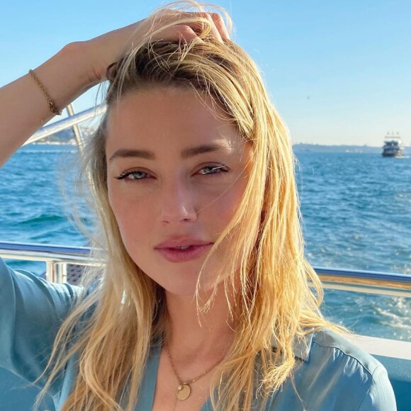 Amber Heard en vacances en Turquie, août 2020.