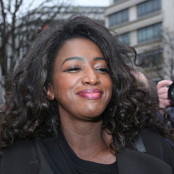 Hapsatou Sy - Arrivées au "Déjeuner des Nommés de la 45ème édition des César 2020" au restaurant le Fouquet's à Paris. Le 9 février 2020
