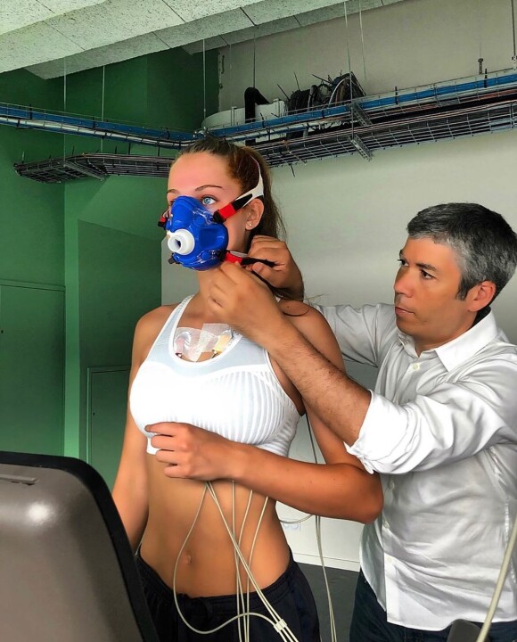Jordyn Huitema passe un test médical pour le PSG, le 29 juillet 2019 sur Instagram