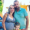 Claire ("L'amour est dans le pré 2015") enceinte de son deuxième enfant. Elle est en couple avec Sébastien et maman de Mathéo. Photo datant de 2020.