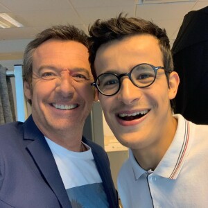 Jean-Luc Reichmann et Paul des "12 Coups de midi" complices en coulisses, le 26 juin 2019, sur Instagram