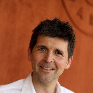 Thomas Sotto - Les célébrités dans le village des Internationaux de France de Tennis de Roland Garros 2019 à Paris, France, le 29 mai 2019 © Jacovides-Moreau/Bestimage