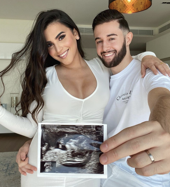 Tarek Benattia et sa femme Camélia attendent leur premier enfant - Instagram.