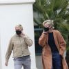 Ellen De Genres et sa femme Portia de Rossi, le 11 avril 2020 à Los Angeles. 