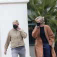  Ellen De Genres et sa femme Portia de Rossi, le 11 avril 2020 à Los Angeles.  