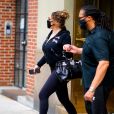  Exclusif - Mariah Carey porte un masque lors de l'épidémie de Coronavirus (COVID-19) à New York, le 6 juillet 2020.  