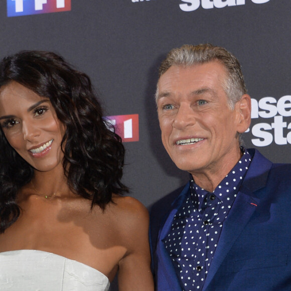 Jean-Marc Généreux, Shy'm, Patrick Dupond et Chris Marques au photocall de la saison 10 de l'émission "Danse avec les stars" (DALS) au siège de TF1 à Boulogne-Billancourt, France, le 4 septembre 2019. © Veeren/Bestimage