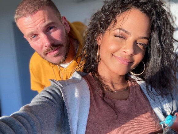 M. Pokora et Christina Milian le 23 mars 2020 sur Instagram.