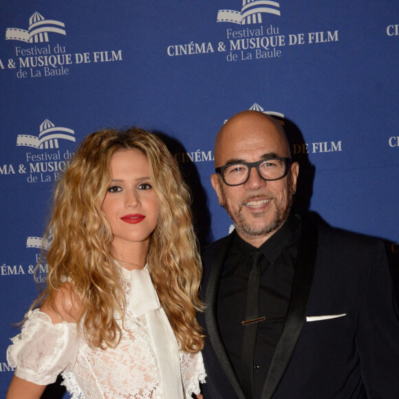 Pascal Obispo et sa femme Julie Hantson - Cérémonie de clôture de la 4ème édition le Festival du Cinéma et Musique de Film de La Baule le 12 novembre 2017. © Rachid Bellak/Bestimage.