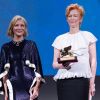Tilda Swinton et Cate Blanchett - Cérémonie d'ouverture de la Mostra de Venise, septembre 2020.