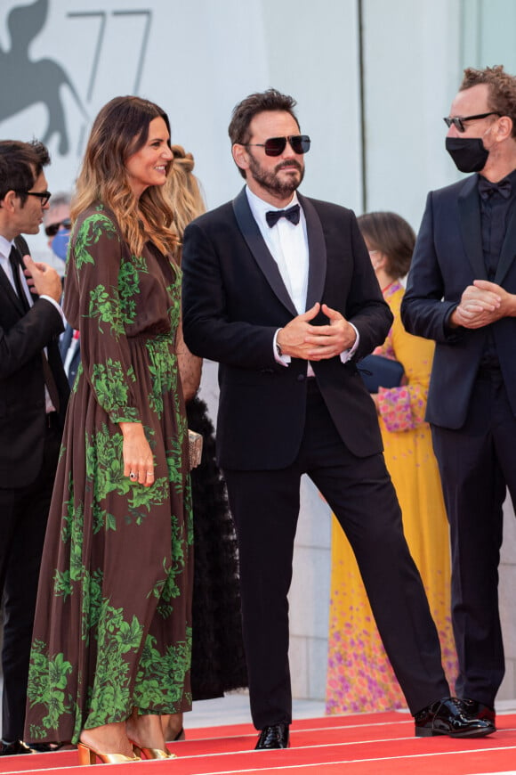 Matt Dillon et sa compagne Roberta Mastromichele - Cérémonie d'ouverture de la Mostra de Venise le 2 septembre 2020.
