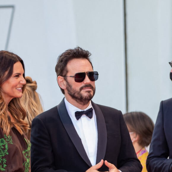 Matt Dillon et sa compagne Roberta Mastromichele - Cérémonie d'ouverture de la Mostra de Venise le 2 septembre 2020.