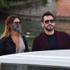 Matt Dillon et sa compagne Roberta Mastromichele arrivent à la 77ème édition du festival international du film de Venise (Mostra), le 1er septembre 2020