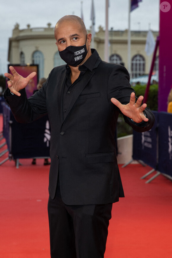 Dj Cut Killer, masqué - Red carpet de la cérémonie d'ouverture du 46ème Festival du Cinéma Américain de Deauville. Le 4 septembre 2020 © Oliver Borde / Bestimage