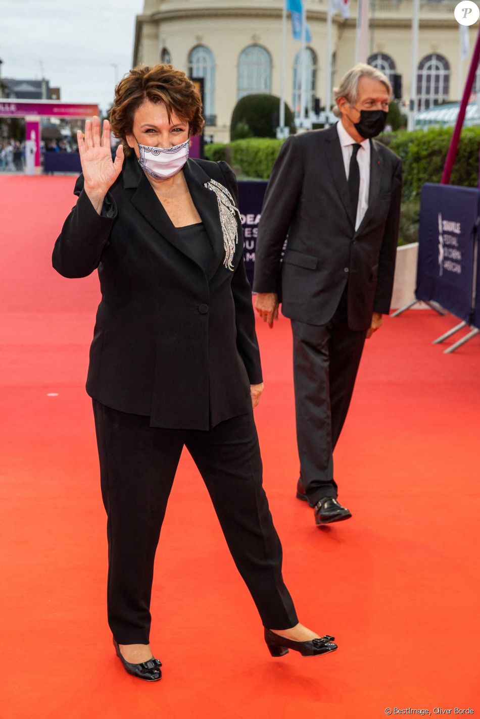 Roselyne Bachelot, ministre de la Culture - Red carpet de ...