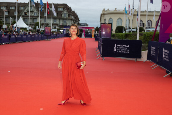 Mounia Meddour - Red carpet de la cérémonie d'ouverture du 46ème Festival du Cinéma Américain de Deauville. Le 4 septembre 2020 © Oliver Borde / Bestimage