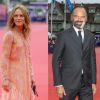 Vanessa Paradis et Edouard Philippe lors de l'ouverture du 46e festival du film américain de Deauville.