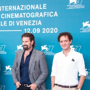 Roméo Elvis, Quentin Dupieux, Adèle Exarchopoulos , Gregoire Ludig, David Marsai - Photocall du film "Mandibules" lors de la 77ème édition du Festival international du film de Venise, la Mostra. Le 5 septembre 2020