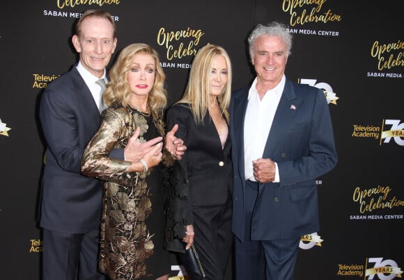 Ted Shackelford, Joan Van Ark, Kevin Dobson, Donna Mills au 70ème gala d'anniversaire de Television Academy à Los Angeles, le 2 juin 2016 