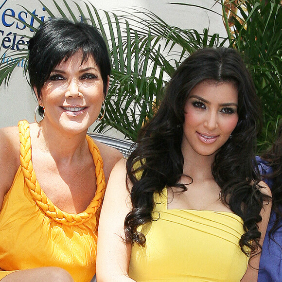 Kris Jenner et Kim Kardashian à Monte-Carlo en 2008.