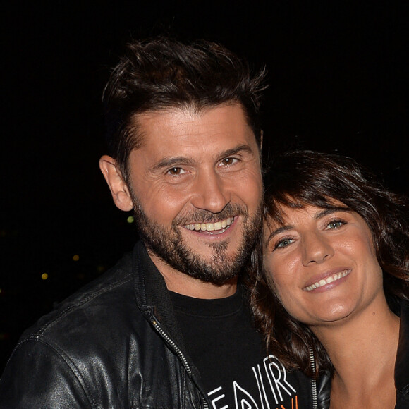 Exclusif - Christophe Beaugrand et Estelle Denis - Cupra France inaugure son circuit automobile éphémère "The roof of driving experience" sur les toits de Paris le 25 septembre 2019. © Christophe Clovis - Veeren Ramsamy / Bestimage