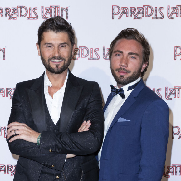 Info - Christophe Beaugrand bientôt papa - Christophe Beaugrand et son mari Ghislain Gerin - Photocall de la générale "L'Oiseau Paradis" au Paradis Latin à Paris le 6 juin 2019. © Olivier Borde/Bestimage