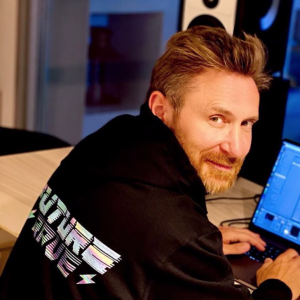 David Guetta en pleine composition. Août 2020.