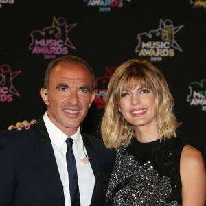 Nikos Aliagas et sa compagne Tina - 21ème édition des NRJ Music Awards au Palais des festivals à Cannes le 9 novembre 2019. © Dominique Jacovides/Bestimage 