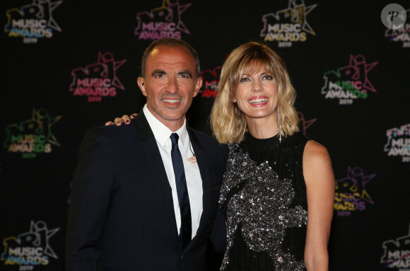 Nikos Aliagas et sa compagne Tina - 21ème édition des NRJ Music Awards au Palais des festivals à Cannes le 9 novembre 2019. © Dominique Jacovides/Bestimage 