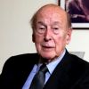 Exclusif - Interview de Valéry Giscard d'Estaing par Cyril Viguier, dans les bureaux de l'ancien président de la république Boulevard Saint-Germain, dans le cadre du documentaire "Jean-Pierre Raffarin : l'autre force tranquille" de Cyril Viguier.