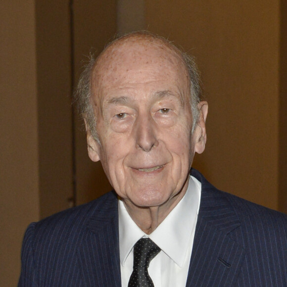 Valery Giscard d'Estaing, ancien president francais lors de la 50eme conference sur la politique de securite a Munich, le 1er fevrier 2014.