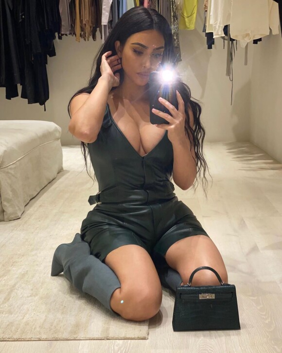 Kim Kardashian sur Instagram, mi-septembre 2020.