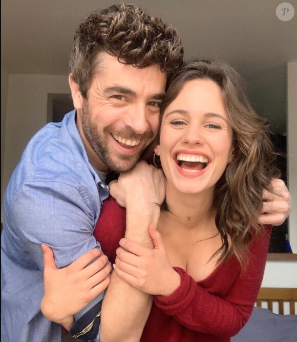 Agustín Galiana et Lucie Lucas sur Instagram. Le 15 septembre 2020.