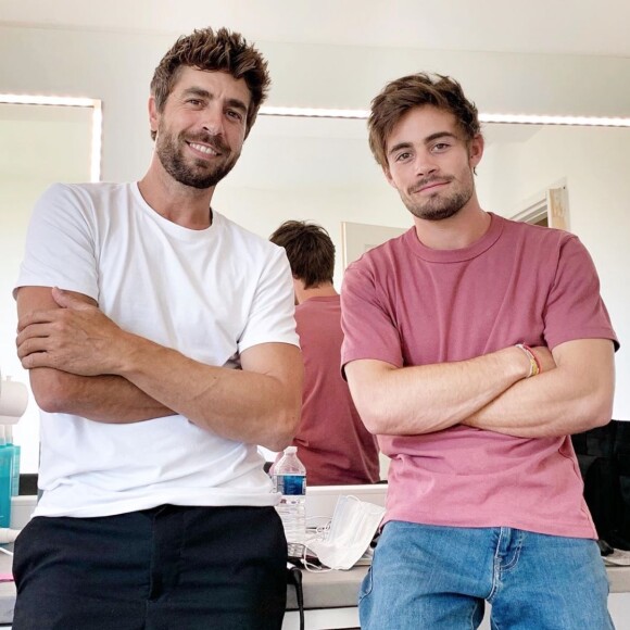 Agustín Galiana et Clément Rémiens sur Instagram. Le 28 juillet 2020.
