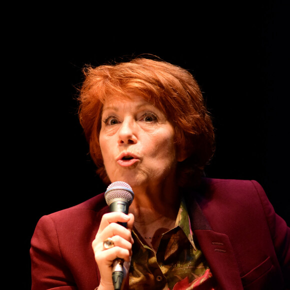 Véronique Genest assiste à L'Autre Festival : Celui qui ouvre les livres à Avignon, France, le 20 février 2020. © Romain Doucelin/Bestimage