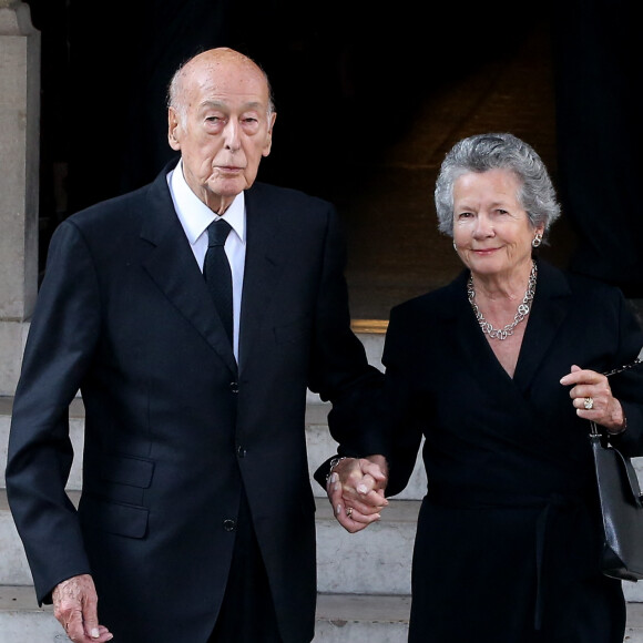 Valéry Giscard d'Estaing et sa femme Anne-Aymone