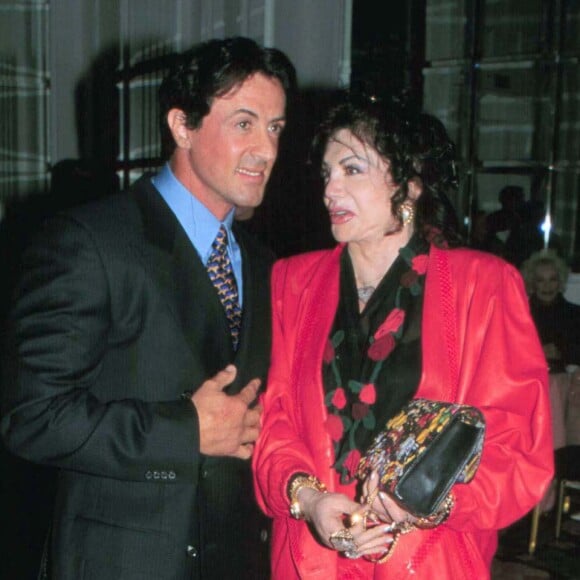 Sylvester et Jackie Stallone aux Golden Apple Awards en 1997.