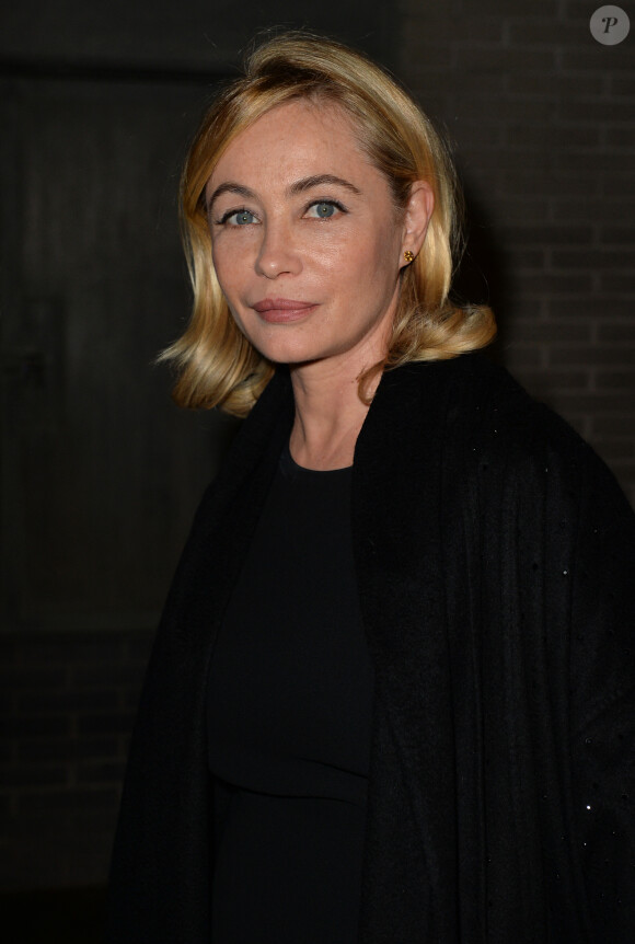 Emmanuelle Béart lors dela soirée de lancement du Best-Seller "Le retour du jeune prince" d'A.G. Roemmers à l'Atelier des Lumières à Paris, France, le 10 avril 2019.© Veeren/Bestimage