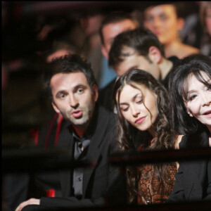 Vincent Delerm, Olivia Ruiz et Juliette Gréco- Victoires de la Musique en 2007 à Paris. 