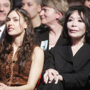 Vincent Delerm, Olivia Ruiz et Juliette Gréco- Victoires de la Musique en 2007 à Paris.