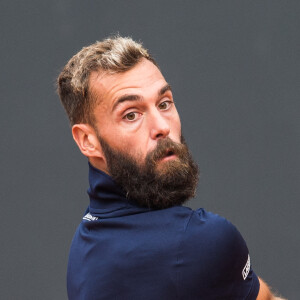 Benoît Paire a été éliminé au premier tour de l'Open d'Allemagne, après son abandon face à Casper Ruud. Hambourg, le 23 septembre 2020.