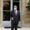Les Journées européennes du patrimoine à l'Hôtel de Matignon en présence du Premier ministre Jean Castex (masqué) à Paris le 19 septembre 2020. 