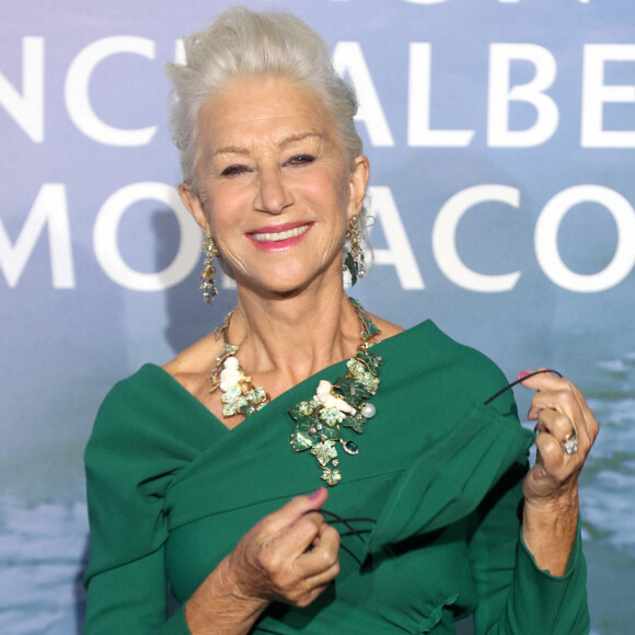 Helen Mirren lors du photocall du gala "Monte-Carlo Gala for Planetary Health" organisé par la Fondation Prince Albert II de Monaco le 24 septembre 2020. © Jean-François Ottonello / Nice Matin / Bestimage